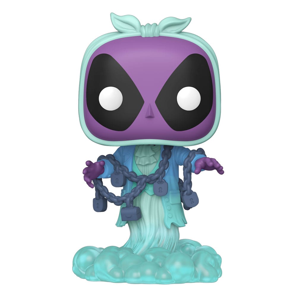 Marvel POP! Plus Figur Deadpool som Jacob Marley 9 cm Funko