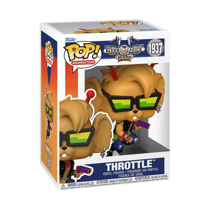 Biker Mice From Mars Pop! Animation Figur Throttle 9 cm Funko