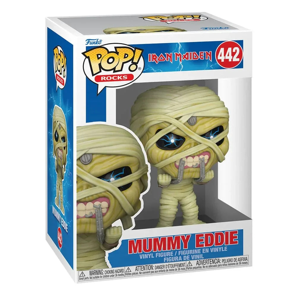 Iron Maiden POP Rocks Figur Eddie Mummy 9 cm Funko