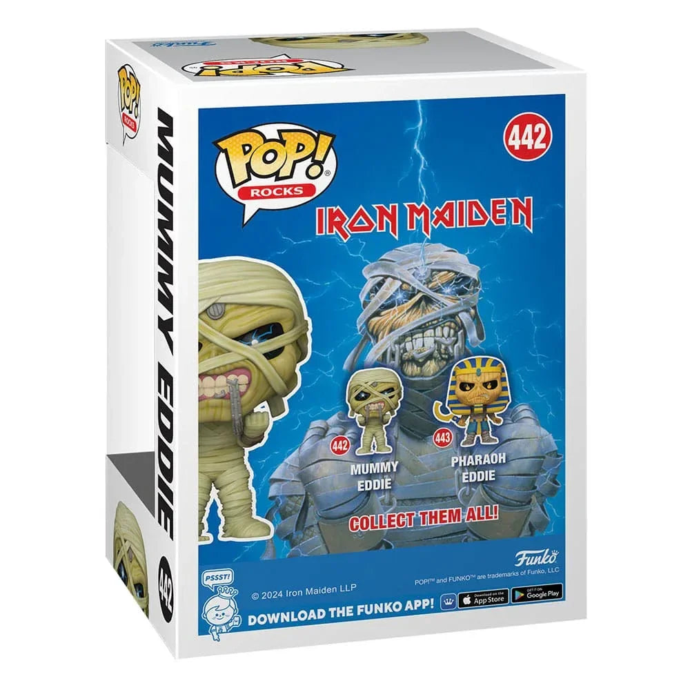 Iron Maiden POP Rocks Figur Eddie Mummy 9 cm Funko