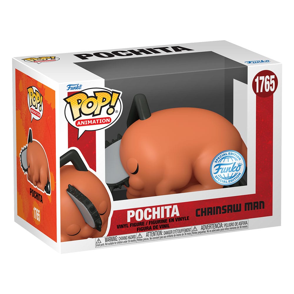 Chainsaw Man POP! Movies Vinylfigur Sleeping Pochita - Exclusive 9 cm Funko