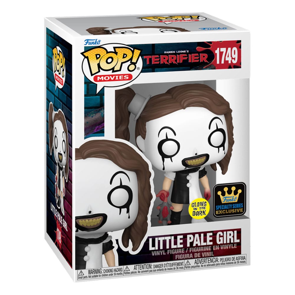 Terrifier POP! Movies Figur Little Pale Girl (GW) 9 cm Funko