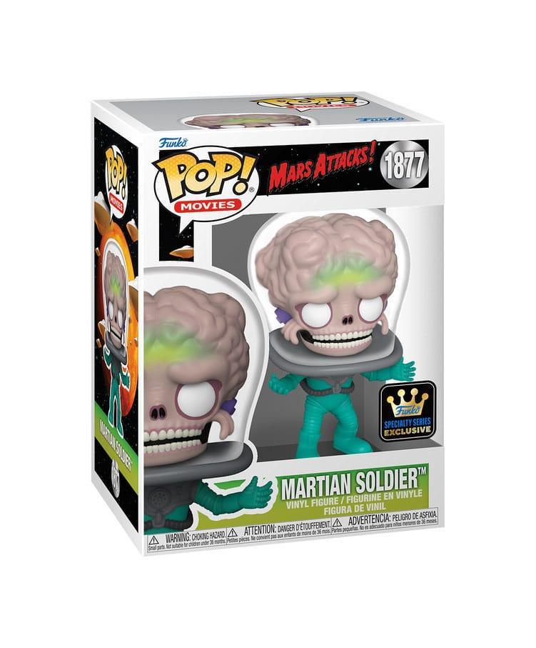 Mars Attacks POP! Vinyl Figur - Soldier med Chase Variant, 9 cm Funko