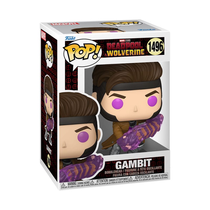 Deadpool 3 POP! Marvel Vinyl Figur Gambit 9 cm Funko