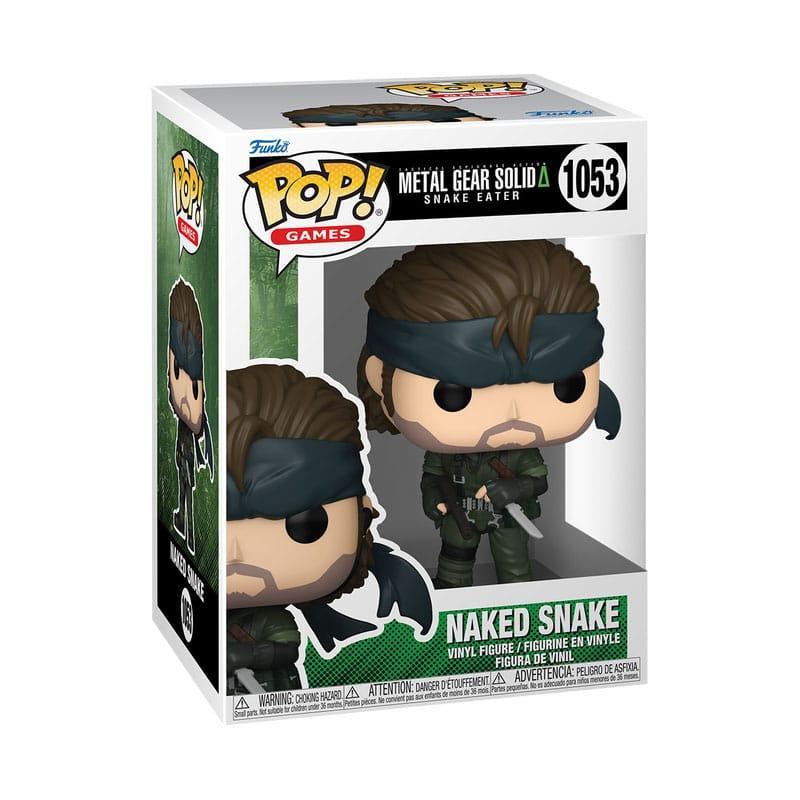 Metal Gear POP! Games Figur Naked Snake 9 cm Funko