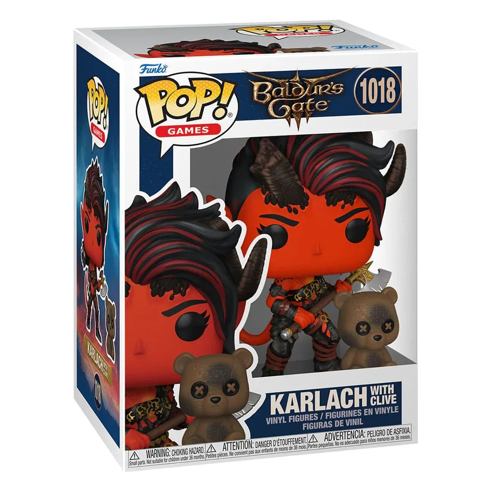 Baldur's Gate POP! & Buddy Figur Karlach & Clive 9 cm Funko