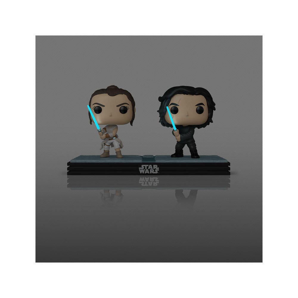 Star Wars POP! Movie Moments Vinyl Bobble-Head 2-Pack Kylo & Rey 9 cm Funko