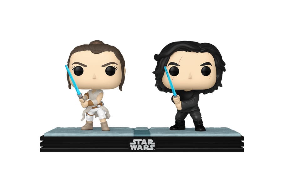 Star Wars POP! Movie Moments Vinyl Bobble-Head 2-Pack Kylo & Rey 9 cm Funko
