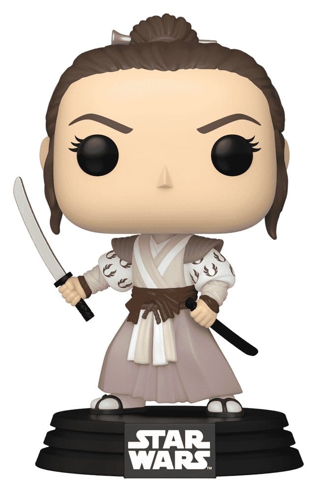 Star Wars POP! Vinyl Bobblehead Figur Rey Skywalker (Impressions) Exclusive 9 cm