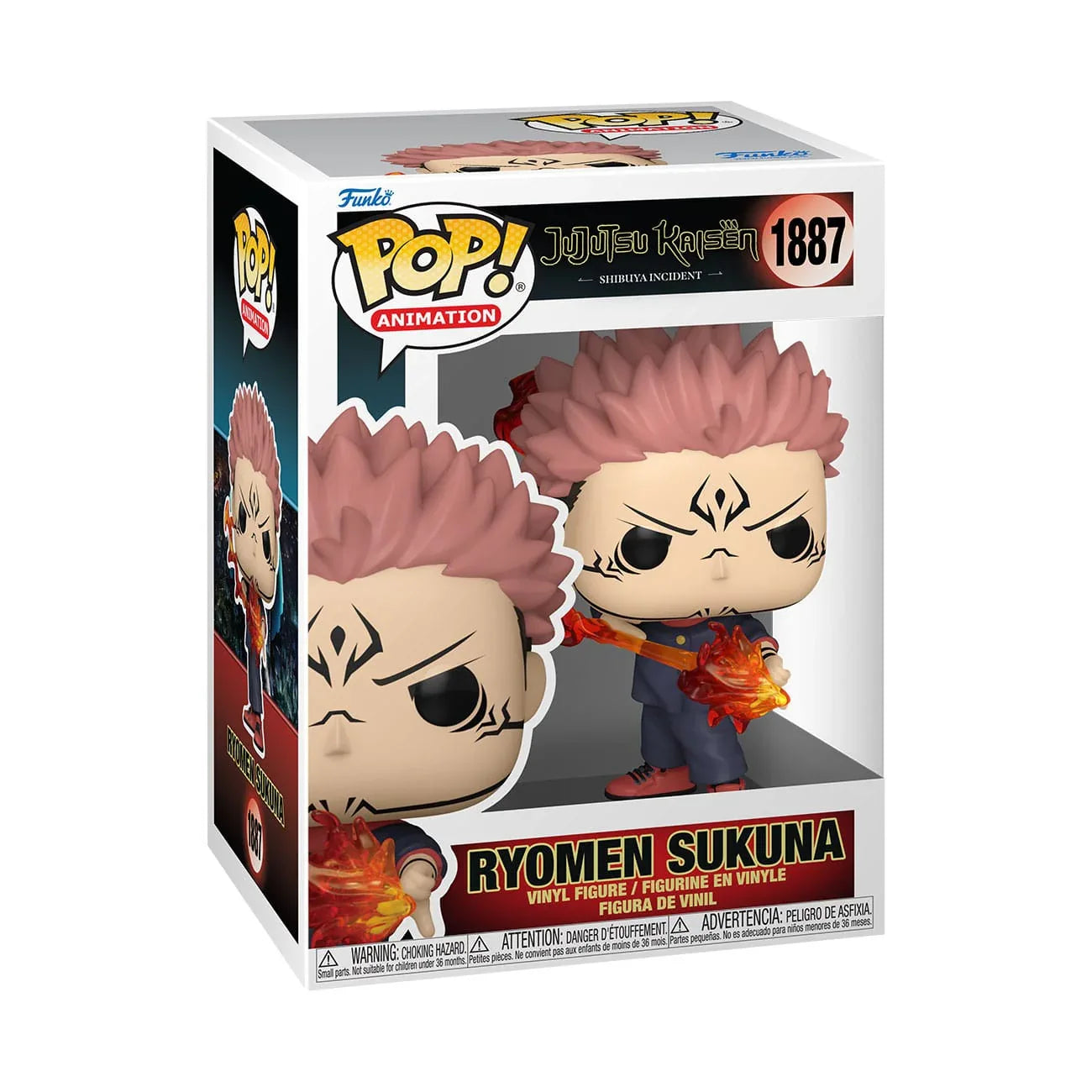 Jujutsu Kaisen POP! Animation Vinylfigur Sukuna (Fire Arrow) 9 cm Funko