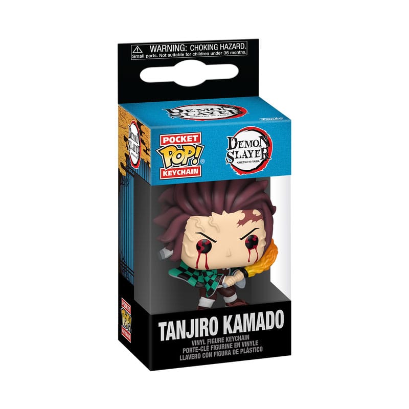 Demon Slayer: Kimetsu no Yaiba POP! Vinyl Nyckelringar 4 cm Tanjiro (Solandning) Funko
