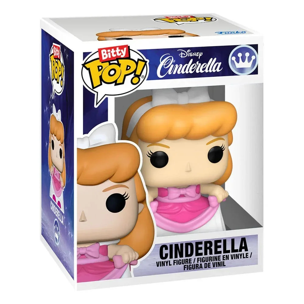 Disney Bitty POP! Display med Cinderella's Castle och 2 Figurer Funko