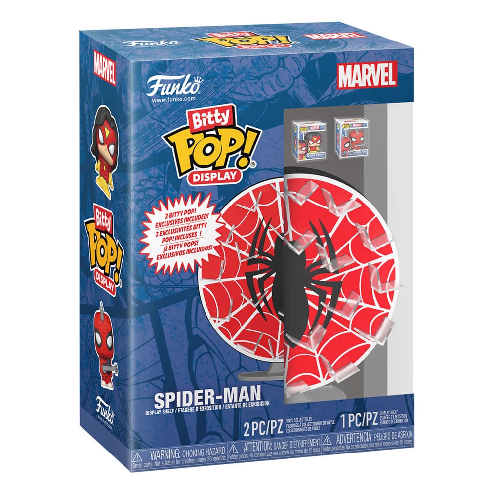 Marvel Bitty POP! Display med 2 Figurer Spider-Man Funko