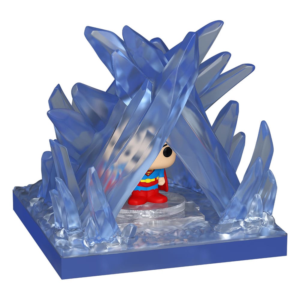 DC Comics Bitty POP! Towns Figur Superman och Fortress of Solitude Funko