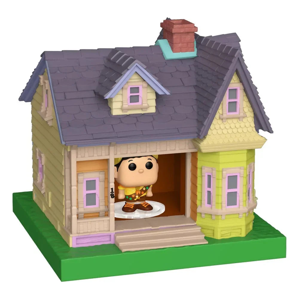 Up Bitty POP! Towns Figur Russell och Huset Funko