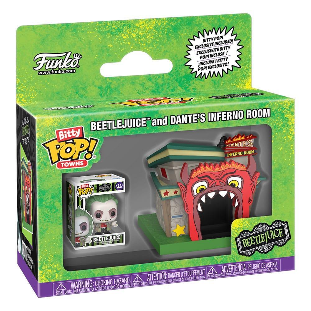 Beetlejuice Bitty POP! Towns Figur med Dante's Inferno Room Funko