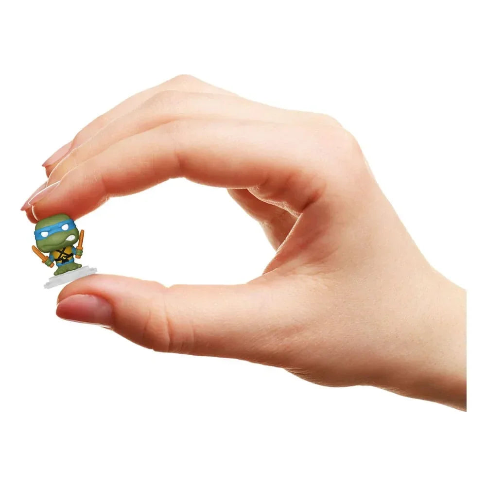 Teenage Mutant Ninja Turtles Bitty POP! Bitty Box Display med 2 Figurer Sewer Lair Funko
