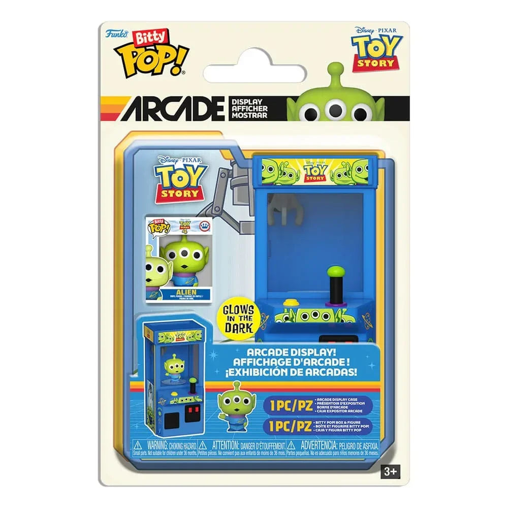 Toy Story 4 Bitty POP! Arcade Figur Alien (Glow) Funko