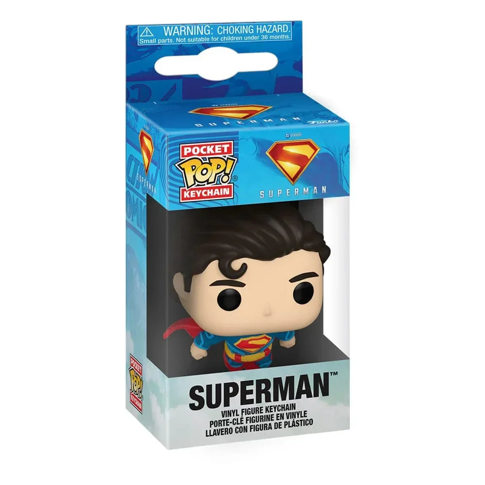 Superman (2025) POP! Vinyl Nyckelringar 4 cm Display (12) Funko