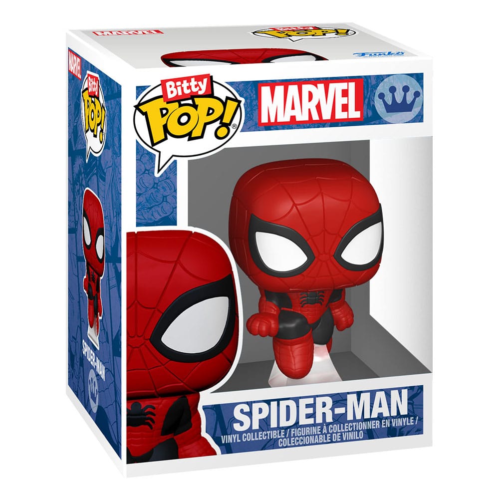 Spider-Man Bitty POP! Figur 4-Pack Series 1 - Mini Samling Funko