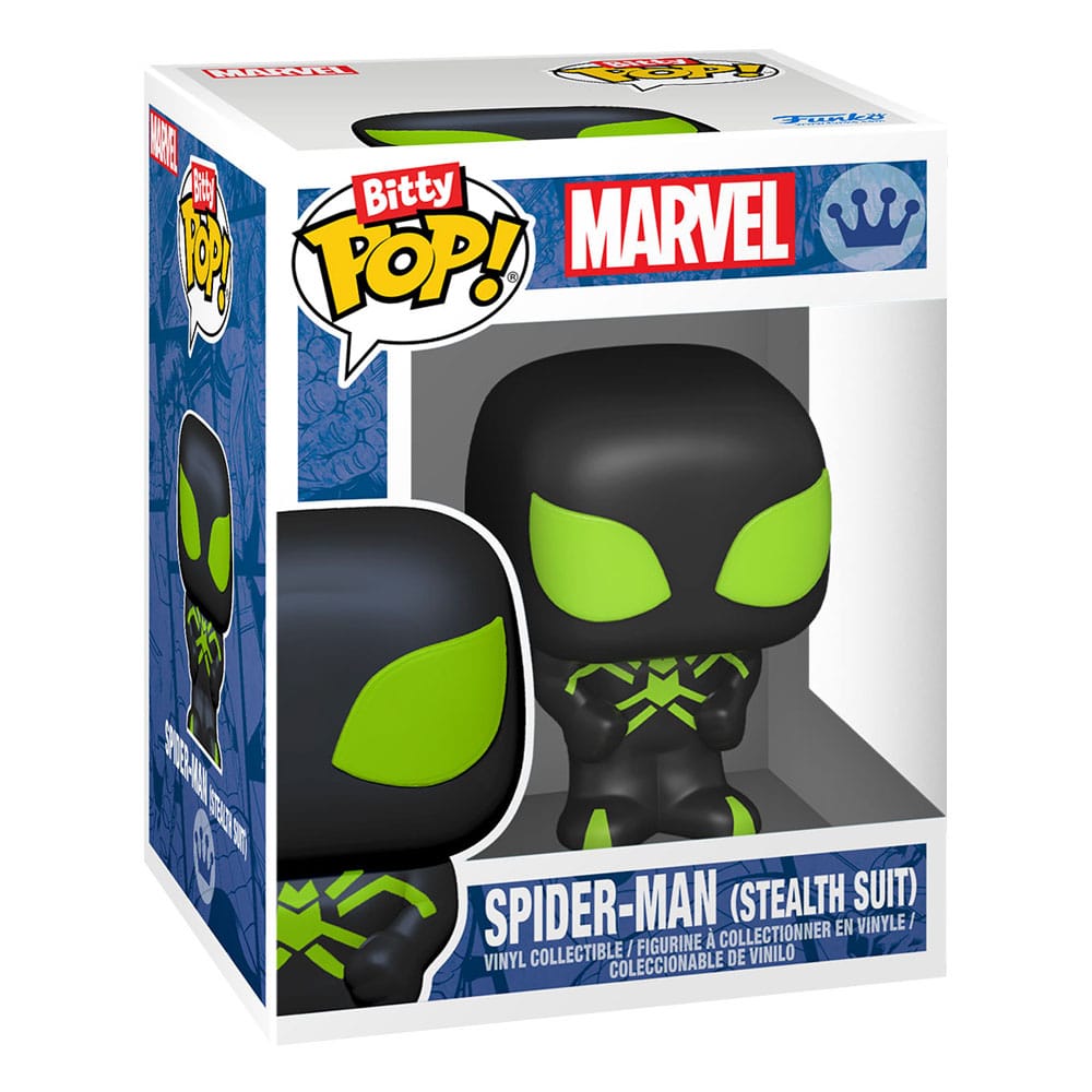 Spider-Man Bitty POP! Figur 4-Pack Series 1 - Mini Samling Funko
