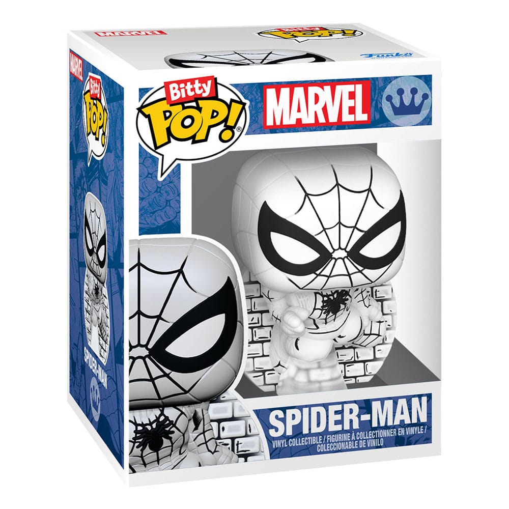 Spider-Man Bitty POP! Figur 4-Pack Series 1 - Mini Samling Funko