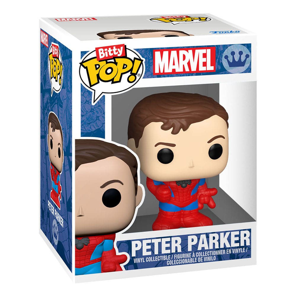 Spider-Man Bitty POP! Figur 4-Pack Series 1 - Mini Samling Funko