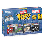 Spider-Man Bitty POP! Figur 4-Pack Series 1 - Mini Samling Funko