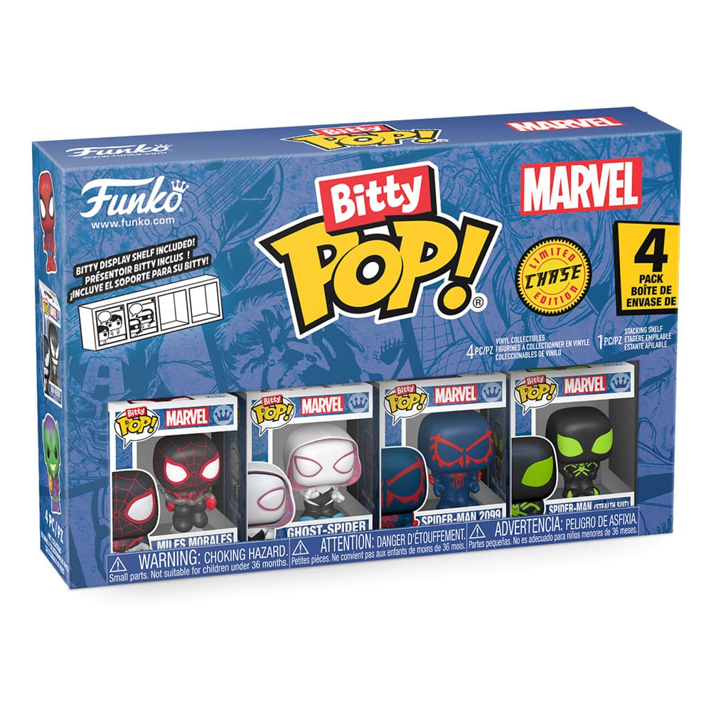 Spider-Man Bitty POP! Figur 4-Pack Series 2 - 2 cm Funko