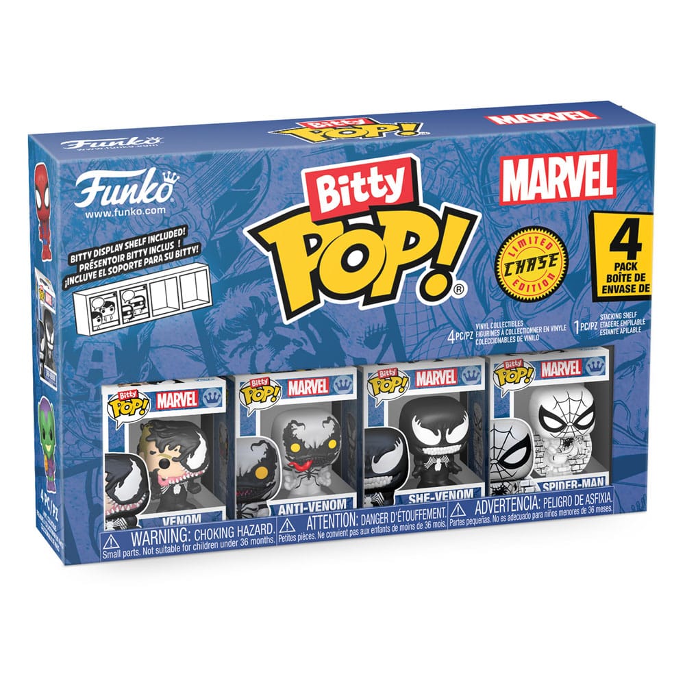 Spider-Man Bitty POP! Figur 4-Pack Series 3 - 2 cm Funko