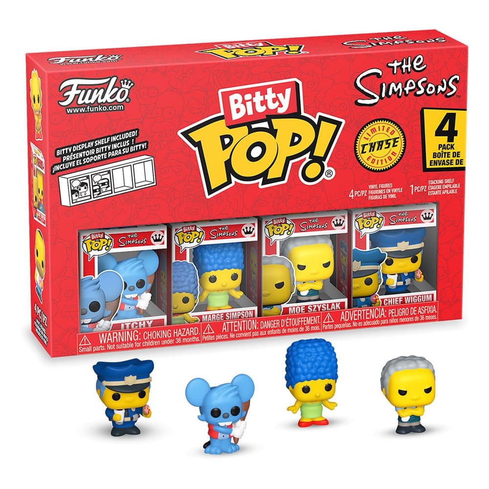 The Simpsons Bitty POP! Figur 4-Pack Series 2 – 2 cm Funko