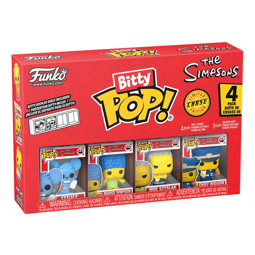 The Simpsons Bitty POP! Figur 4-Pack Series 2 – 2 cm Funko