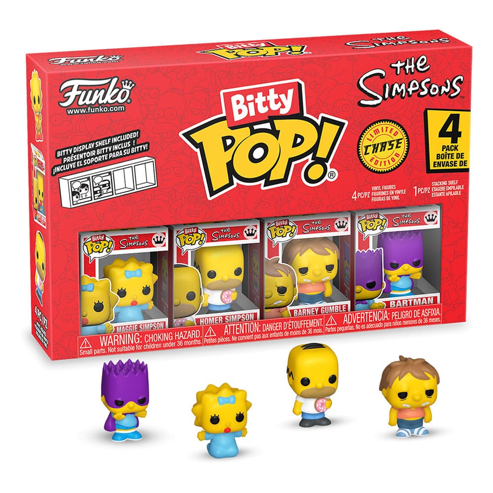 The Simpsons Bitty POP! Figur 4-Pack Series 3 - 2 cm Funko