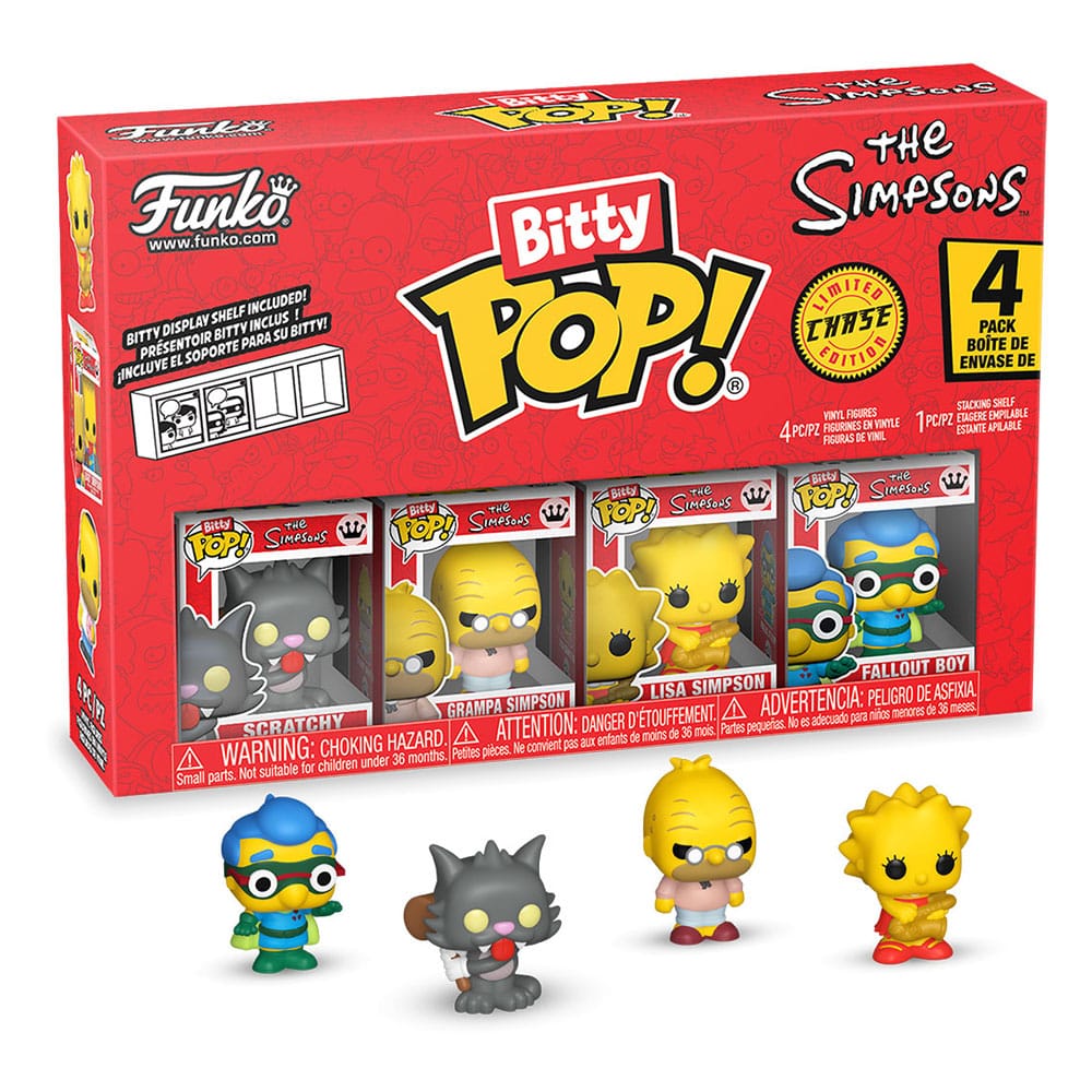 The Simpsons Bitty POP! Figur 4-Pack Series 4 - 2 cm Funko