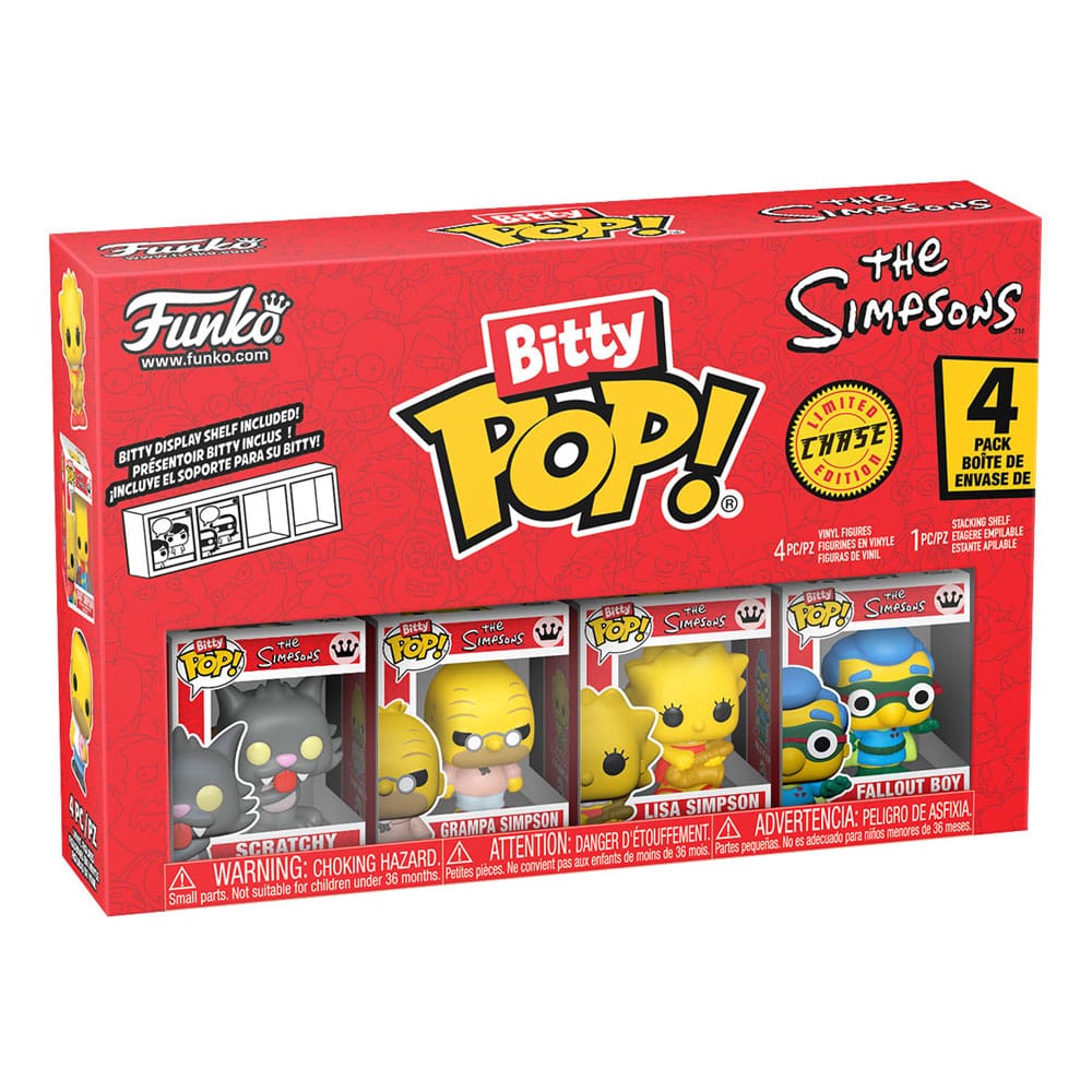 The Simpsons Bitty POP! Figur 4-Pack Series 4 - 2 cm Funko