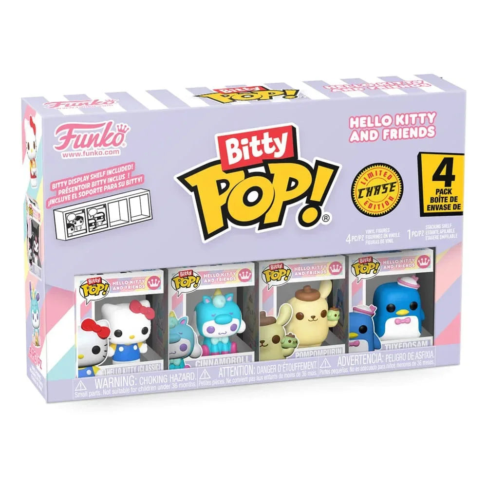 Hello Kitty och Vänner Bitty POP! Figur 4-Pack Series 1 2 cm Funko