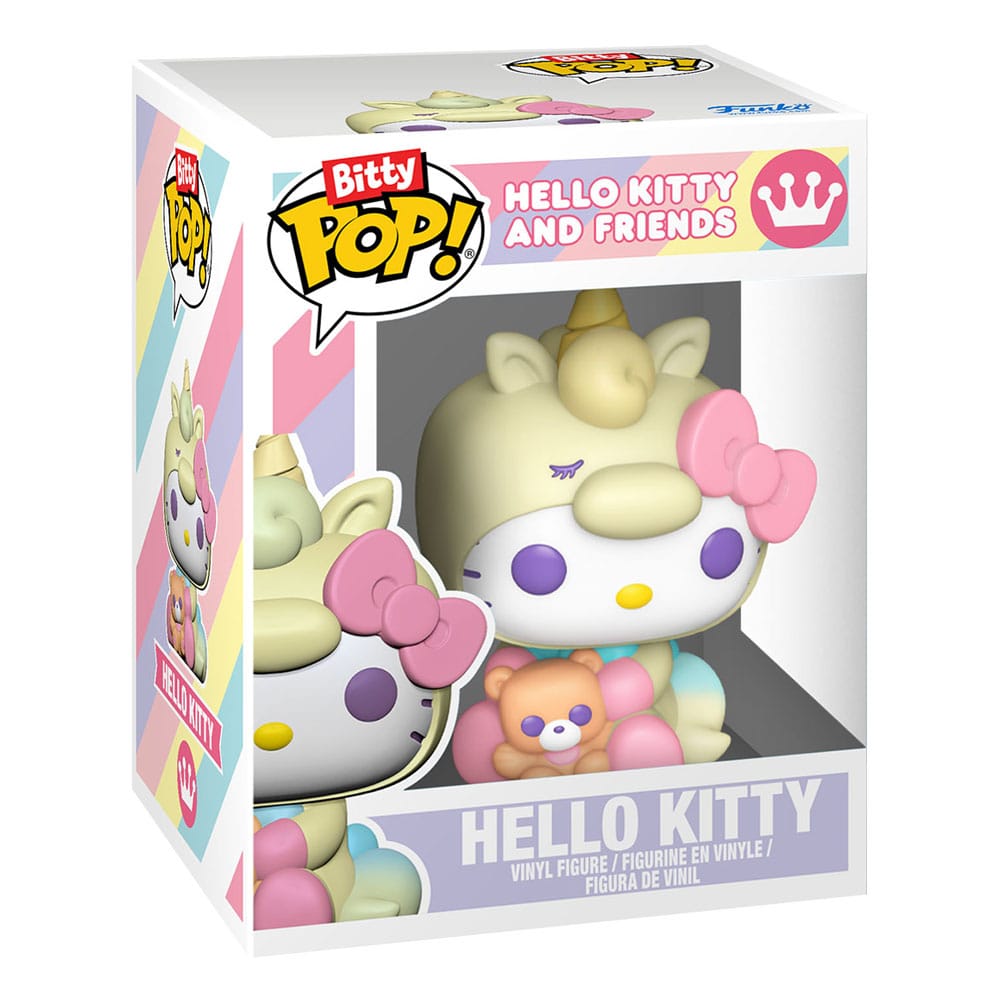 Hello Kitty och Vänner Bitty POP! Figur 4-Pack Serie 2 Funko