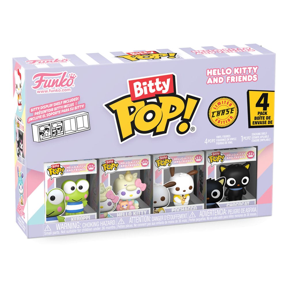Hello Kitty och Vänner Bitty POP! Figur 4-Pack Serie 2 Funko
