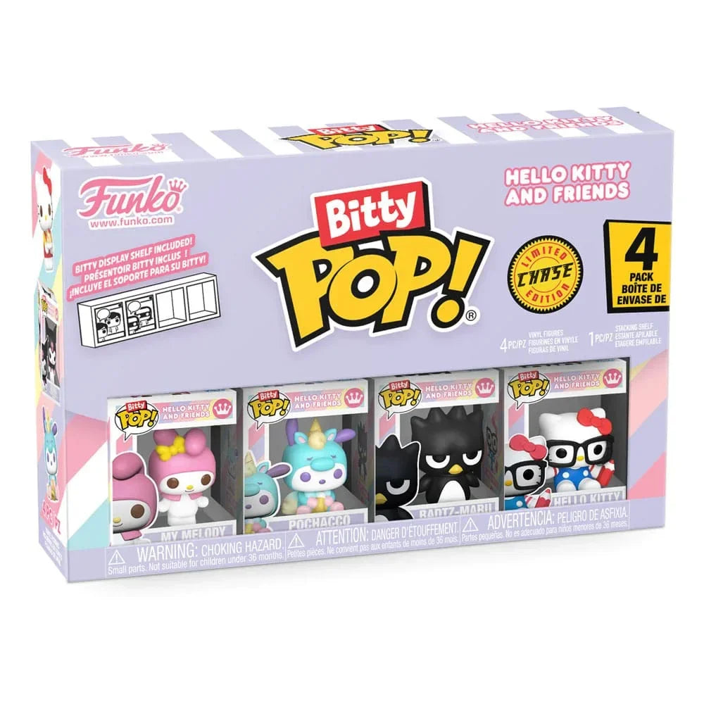 Hello Kitty och Vänner Bitty POP! Figur 4-Pack Serie 4 Funko