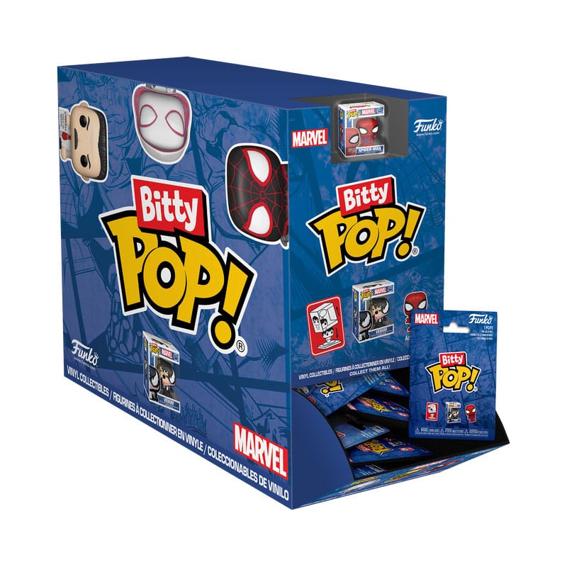 Spider-Man Bitty POP! Figur Display (32) PDQ 2,5 cm Funko