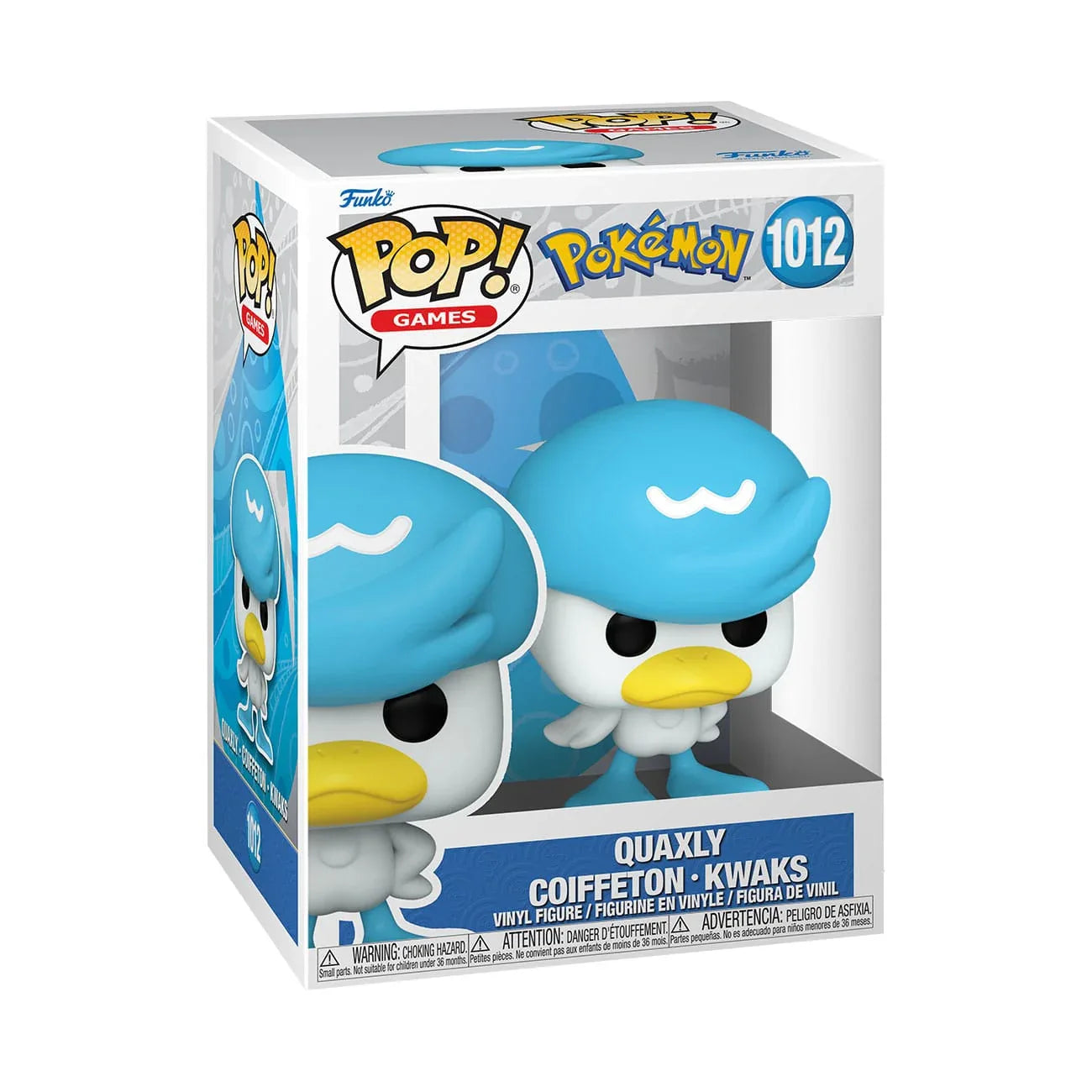 Pokemon POP! Games Vinyl Figur Quaxly (EMEA) 9 cm Funko