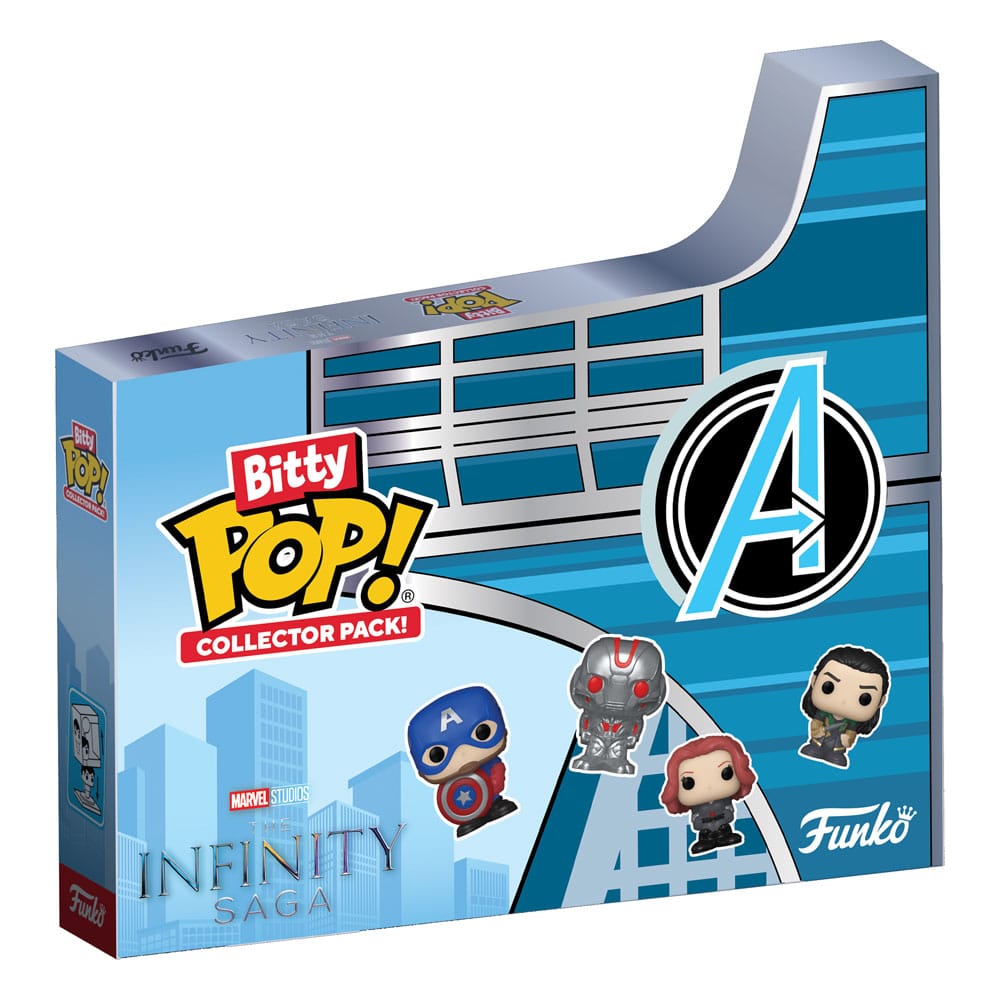 Marvel Bitty POP Figur 12-Pack Infinity Saga 2,5 cm Funko