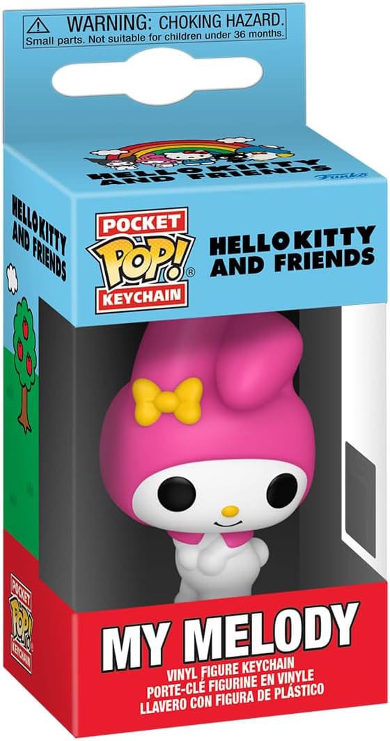 Sanrio POP! Vinyl Nyckelrings 4 cm My Melody Display (12) Funko