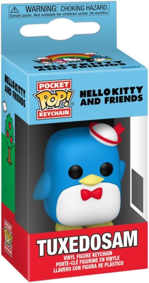 Sanrio POP! Vinyl Nyckelrings 4 cm Tuxedosam Display (12) Funko