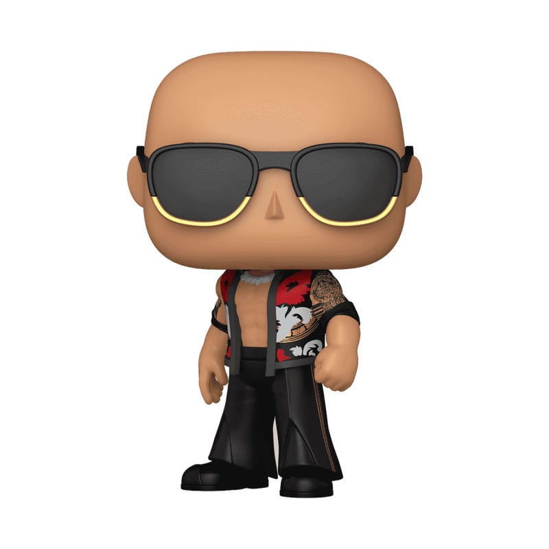 WWE POP! Figur The Rock - Final Boss (WrestleMania 40) 9 cm Funko