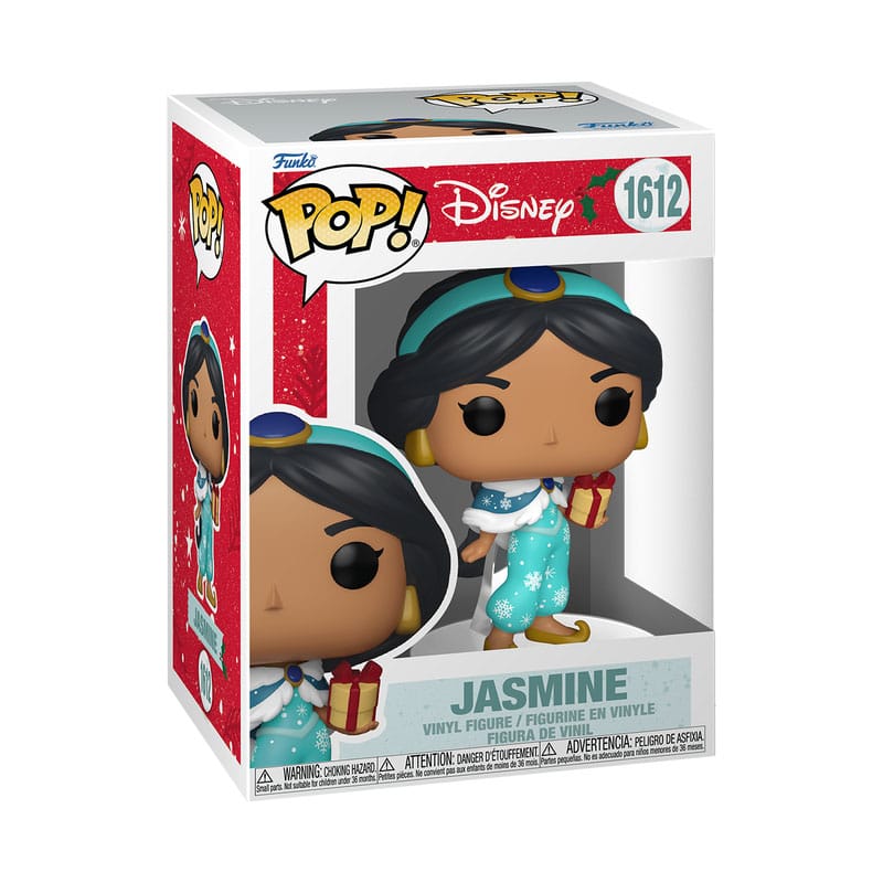 Disney Princess POP! Figur Holiday Jasmine 9 cm Funko