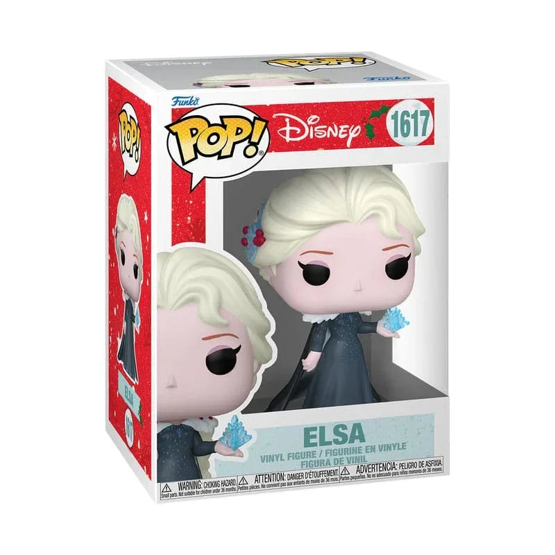 Disney Princess POP! Figur Holiday Elsa 9 cm Funko