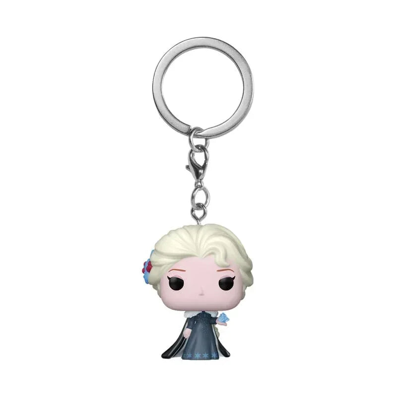 Disney Princess POP! Vinyl Nyckelrings 4 cm Holiday Elsa Display (12) Funko