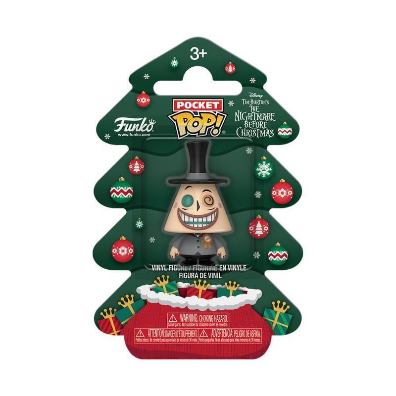 Nightmare Before Christmas Holiday 2025 Pocket POP! Vinyl Nyckelrings - Mayor Tree Holiday Box 4 cm Funko