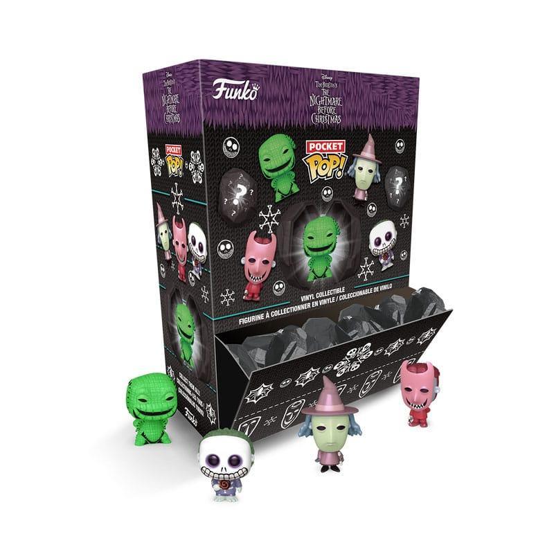 Nightmare Before Christmas Pocket POP! Figur Coal 4 cm Display (12) Funko